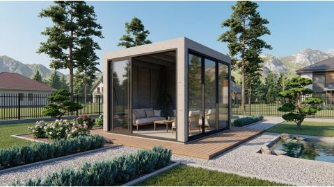 Deluxe 3x3 Wooden Pergola