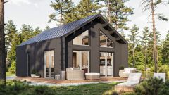 Maison en bois isolée Aurea 5,76x7,4