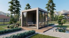 Deluxe 3x3 Wooden Pergola