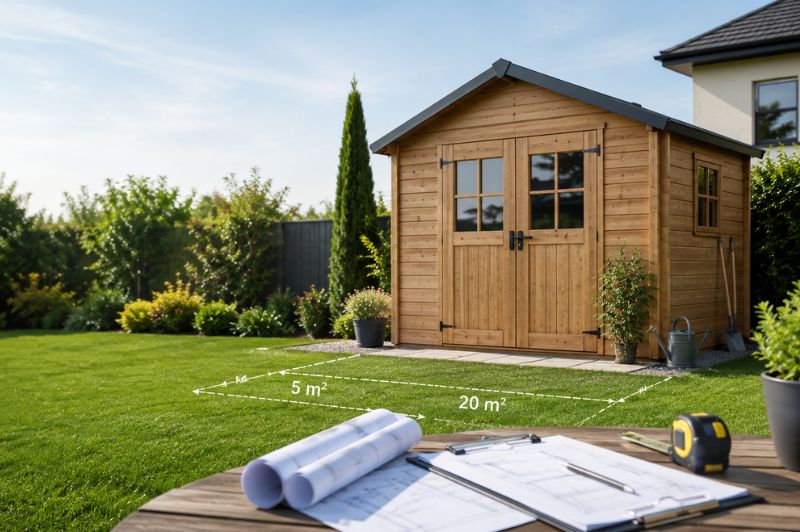 Abri de jardin sans permis : quelle surface est autorisée ? Abri de jardin sans permis : quelle surface est autorisée ?